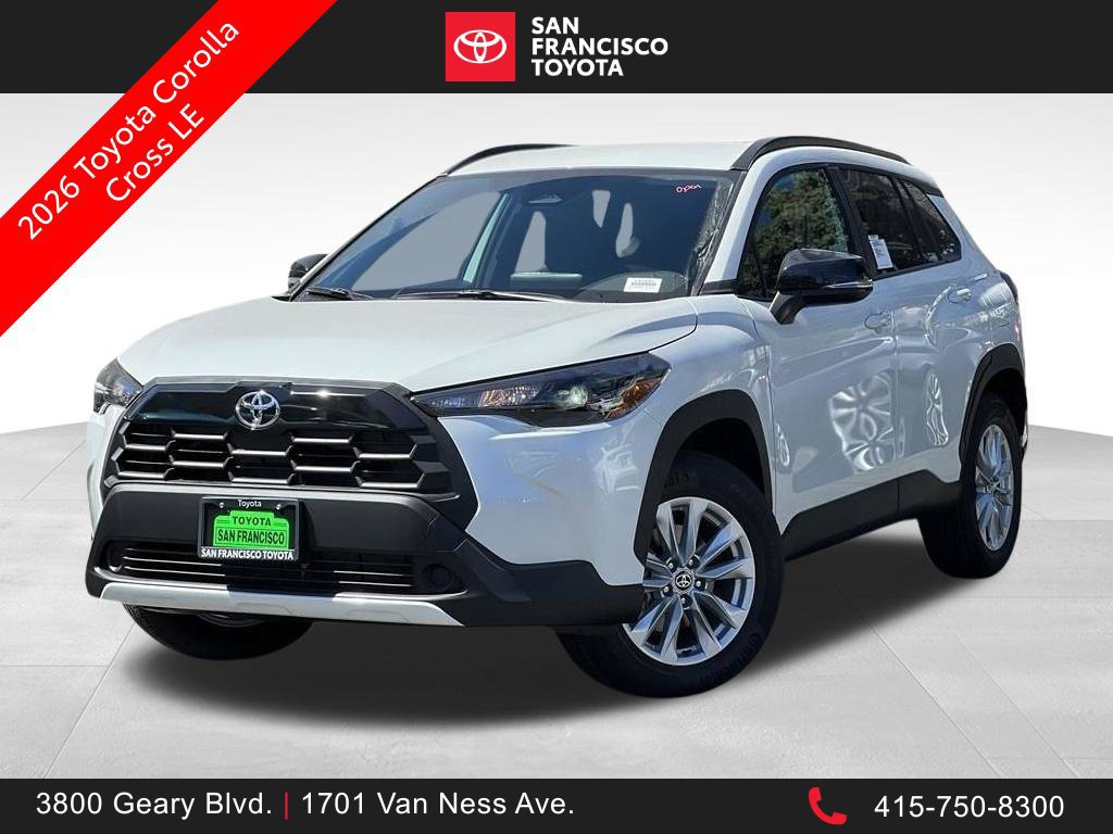 New 2026 Toyota Corolla Cross LE AWD/4WD image 1