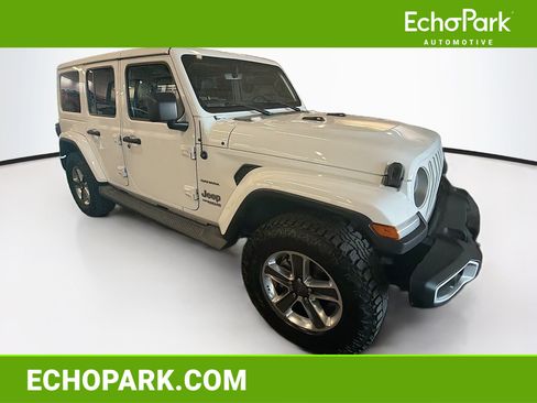 Used 2020 Jeep Wrangler Unlimited Sahara AWD/4WD image 1