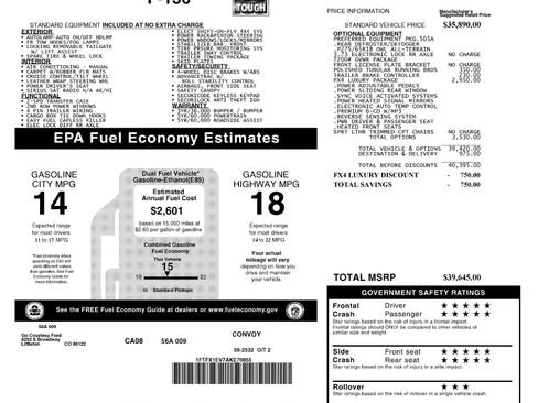Used 2010 Ford F150 FX4 AWD/4WD image 11