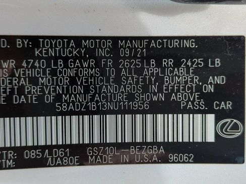 Used 2022 Lexus ES 350 w/ Premium Package FWD image 25