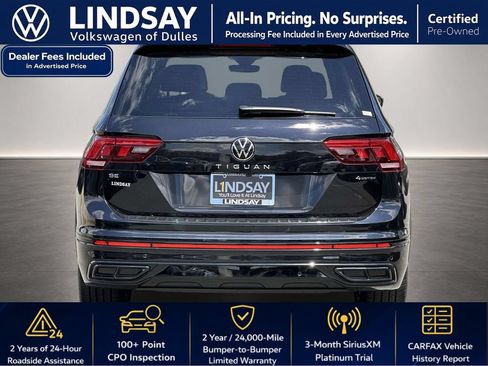 Certified 2024 Volkswagen Tiguan SE R-Line AWD/4WD image 6