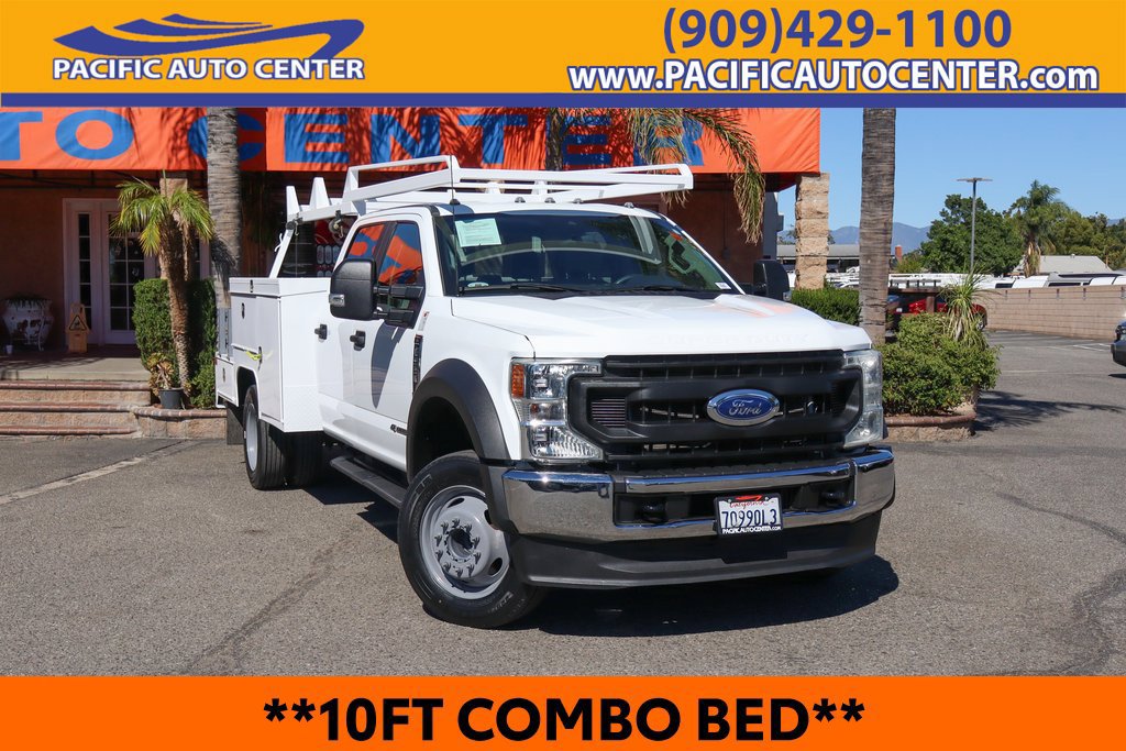 Used 2022 Ford F550 2WD Crew Cab Super Duty w/ Power Equipment Group image 1