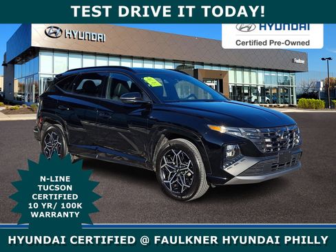 Certified 2023 Hyundai Tucson N Line image 1