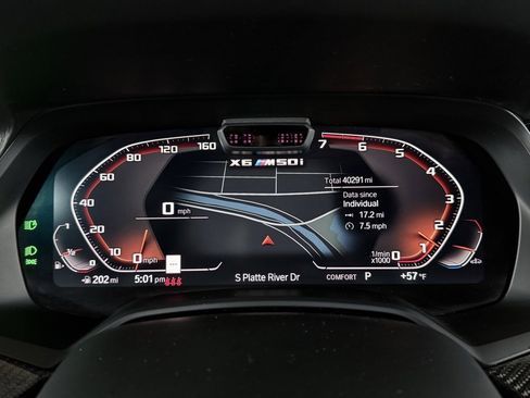 Used 2020 BMW X6 M50i w/ Executive Package image 32