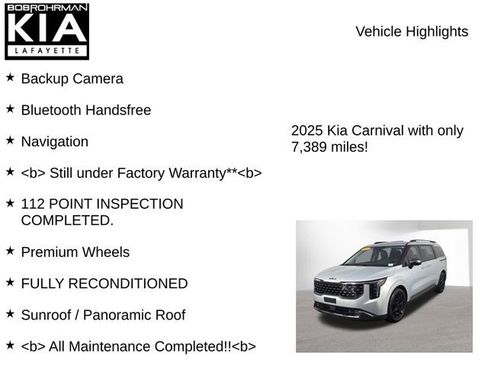 Used 2025 Kia Carnival SX w/ SX Dark Edition Package image 7