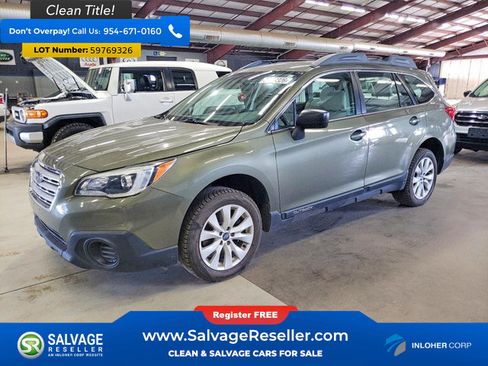 Used 2016 Subaru Outback 2.5i AWD/4WD image 1