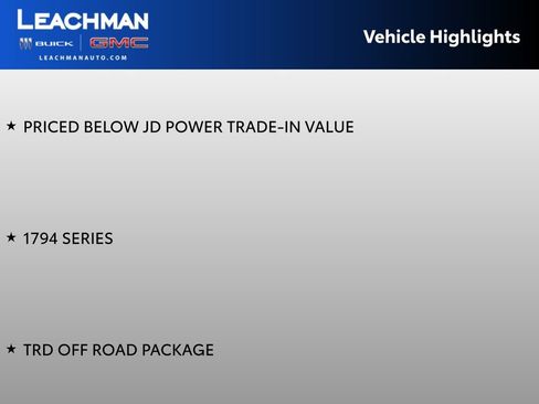 Used 2023 Toyota Tundra 1794 Edition w/ TRD Off-Road Package AWD/4WD image 4