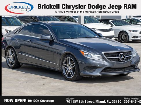 Used 2015 Mercedes-Benz E 400 Coupe w/ Premium 1 Package image 3