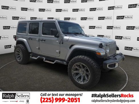 Used 2021 Jeep Wrangler Unlimited Sahara AWD/4WD image 1