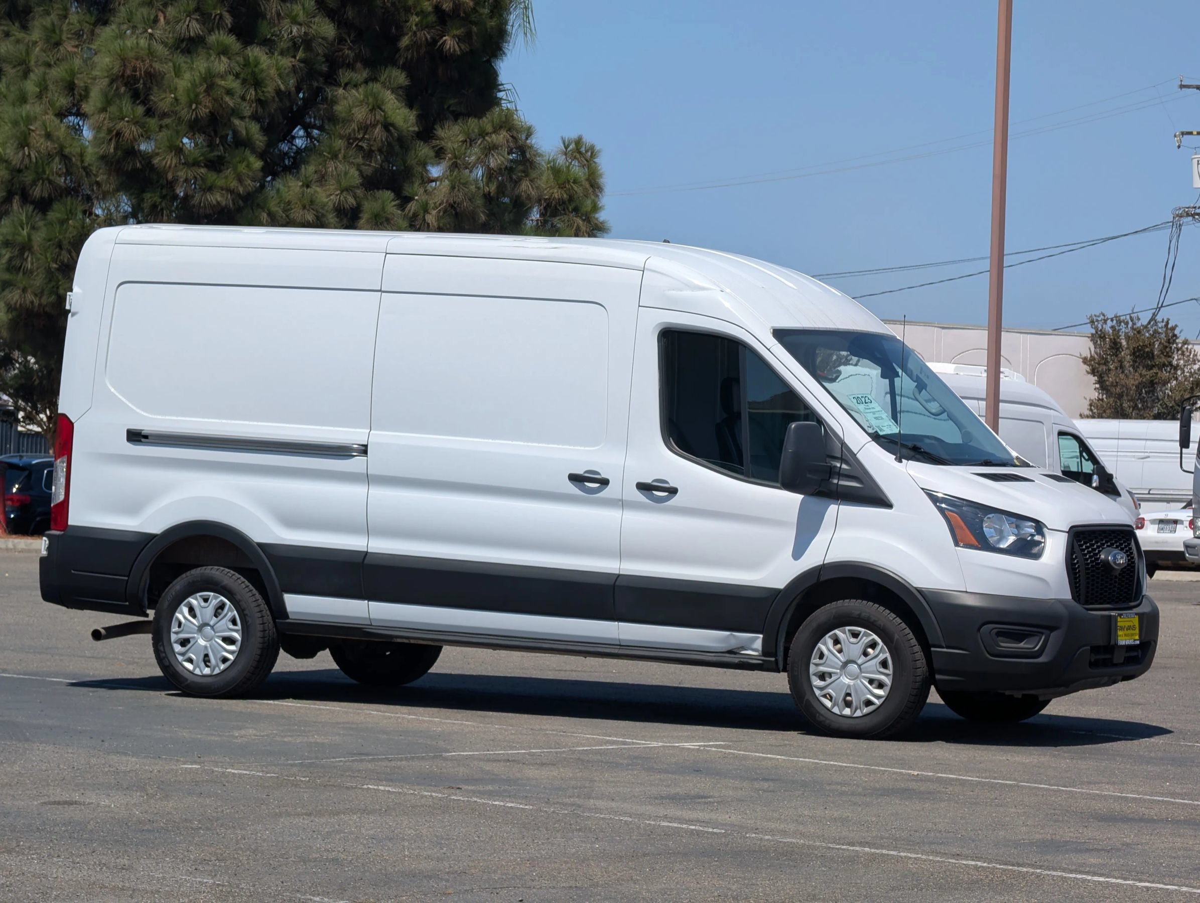 Used 2023 Ford Transit 250 Medium Roof w/ Load Area Protection Package RWD image 1