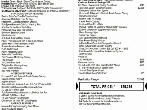 New 2026 RAM 2500 Tradesman image 4