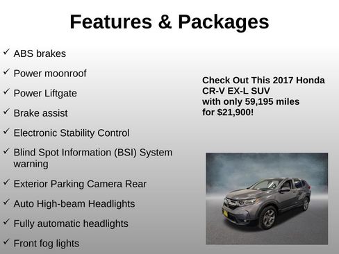 Used 2017 Honda CR-V EX-L image 12