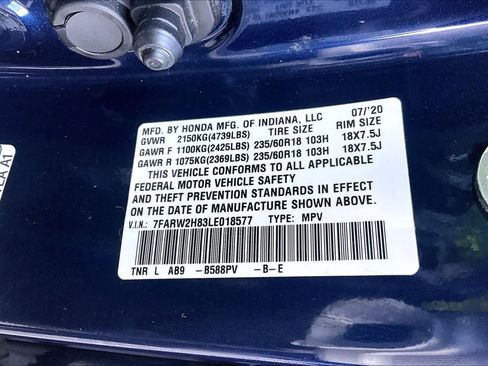 Used 2020 Honda CR-V EX-L image 34