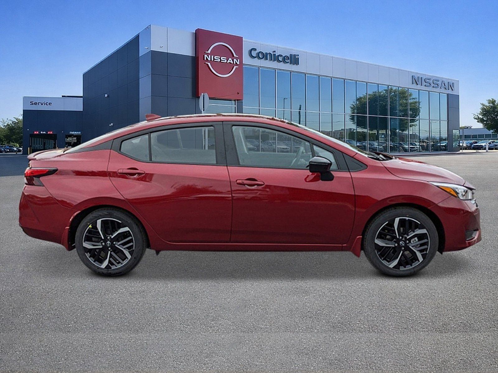 New 2025 Nissan Versa SR w/ Trunk Package FWD image 6