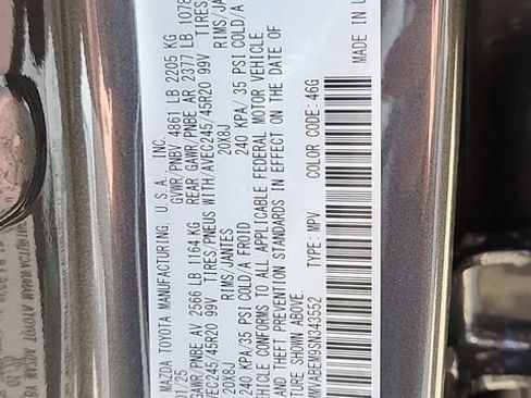 Certified 2025 MAZDA CX-50 AWD 2.5 S w/ Cargo Package image 29