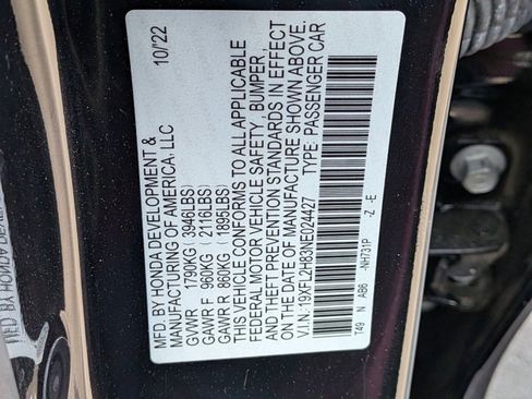 Used 2022 Honda Civic Sport image 15