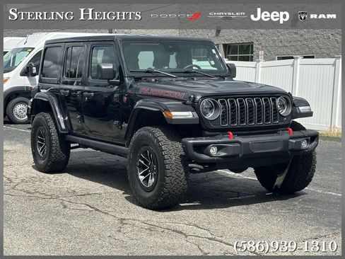 Used 2025 Jeep Wrangler Unlimited Rubicon AWD/4WD image 1