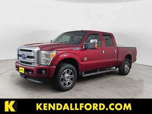 Used 2014 Ford F250 Platinum w/ FX4 Off-Road Package AWD/4WD image 1