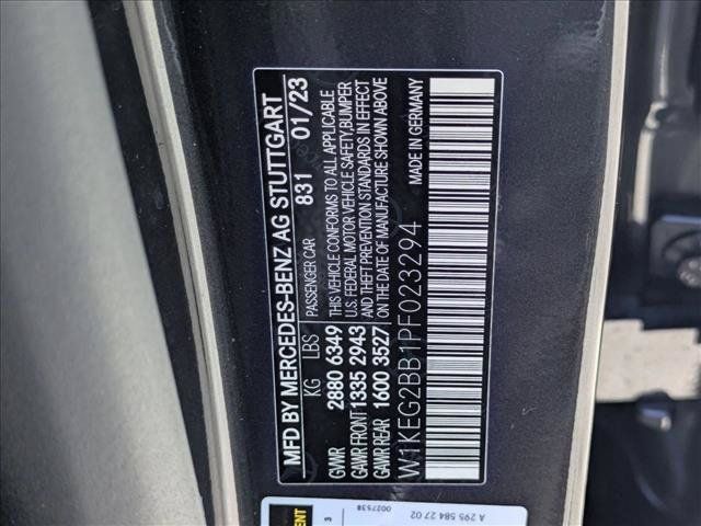 Certified 2023 Mercedes-Benz EQE 350+ Sedan image 25