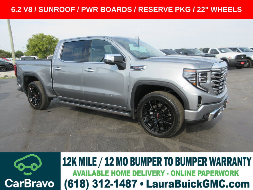 Certified 2025 GMC Sierra 1500 Denali w/ Denali Reserve Package AWD/4WD image 1