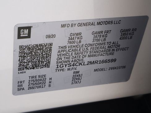 Used 2021 Cadillac Escalade Premium Luxury w/ Driver Assist Tech Package image 32