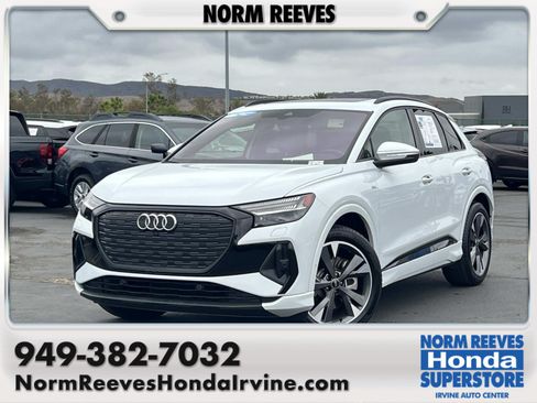 Used 2024 Audi Q4 e-tron Prestige w/ Black Optic Package AWD/4WD image 1
