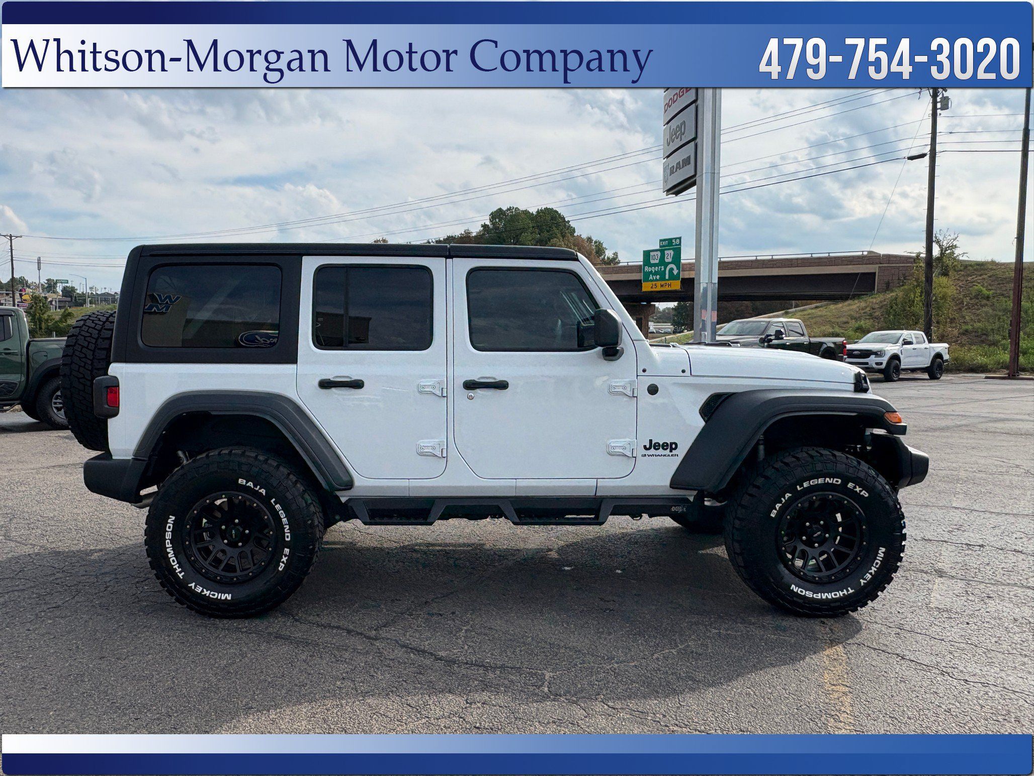 Used 2025 Jeep Wrangler Unlimited Sport AWD/4WD image 4