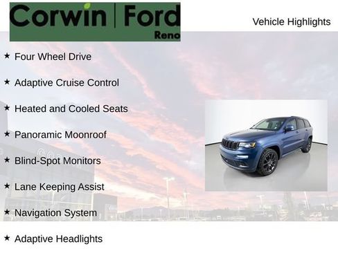 Used 2020 Jeep Grand Cherokee High Altitude AWD/4WD image 8