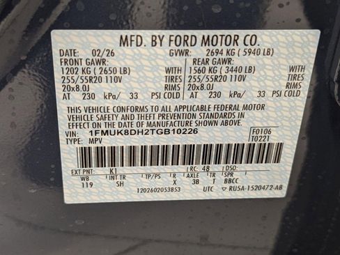 New 2026 Ford Explorer Active w/ Active Comfort Package AWD/4WD image 18