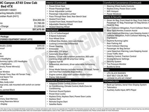 Certified 2024 GMC Canyon AT4X image 59