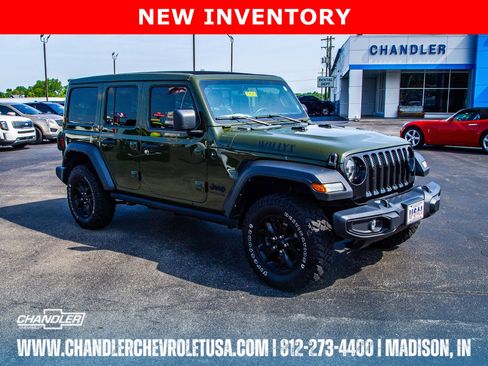 Used 2022 Jeep Wrangler Unlimited Sport AWD/4WD image 1