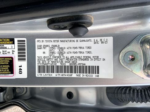 Used 2023 Toyota Tacoma SR AWD/4WD image 36