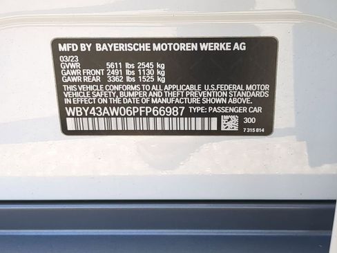 Used 2023 BMW i4 eDrive35 w/ Parking Assistance Package RWD image 52