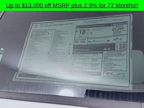 New 2026 RAM 1500 Big Horn AWD/4WD image 10