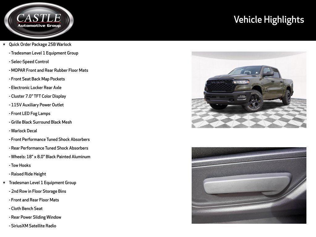 New 2027 RAM 1500 Warlock AWD/4WD image 3