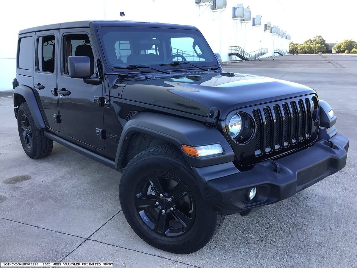Used 2021 Jeep Wrangler Unlimited Sport AWD/4WD image 4