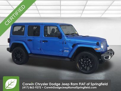 Certified 2021 Jeep Wrangler Unlimited Sahara 4xe w/ Cold Weather Group