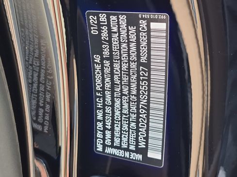 Certified 2022 Porsche 911 Turbo S AWD/4WD image 31