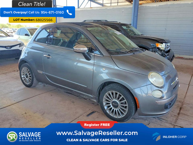 Used 2012 FIAT 500 Lounge w/ Luxury Leather Pkg FWD image 5