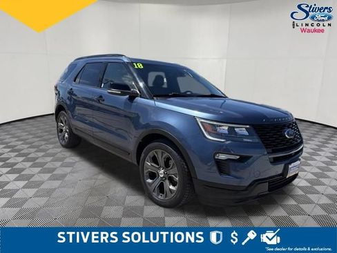 Used 2018 Ford Explorer Sport w/ Equipment Group 401A AWD/4WD image 3