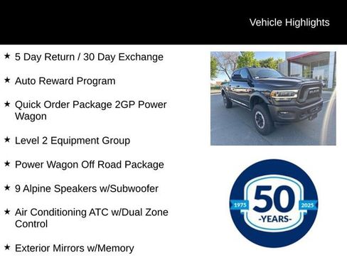 Used 2022 RAM 2500 Power Wagon w/ Level 2 Equipment Group AWD/4WD image 7