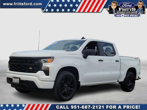 Used 2023 Chevrolet Silverado 1500 Custom AWD/4WD image 1