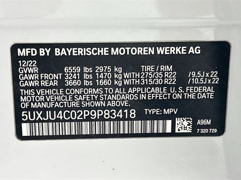 Used 2023 BMW X5 M50i w/ Executive Package image 34