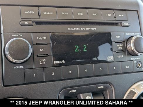 Used 2015 Jeep Wrangler Unlimited Sahara AWD/4WD image 20