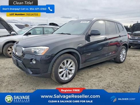 Used 2016 BMW X3 xDrive28i image 1