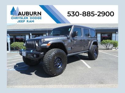 Used 2021 Jeep Wrangler Unlimited Rubicon 4xe w/ Steel Bumper Group