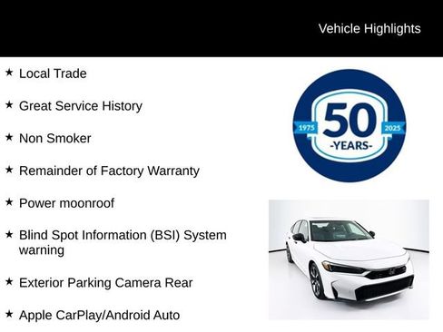 Used 2025 Honda Civic Sport image 5