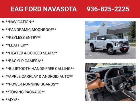 Used 2022 Toyota Tundra 1794 Edition AWD/4WD image 4