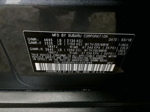 Used 2018 Subaru Outback 2.5i Limited image 33