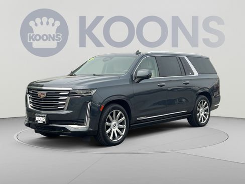 Used 2021 Cadillac Escalade ESV Premium Luxury Platinum AWD/4WD image 4